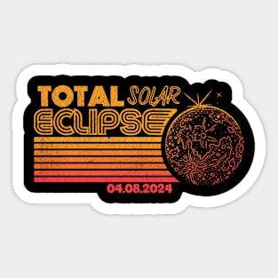 Ttotal Solar Eclipse Sticker